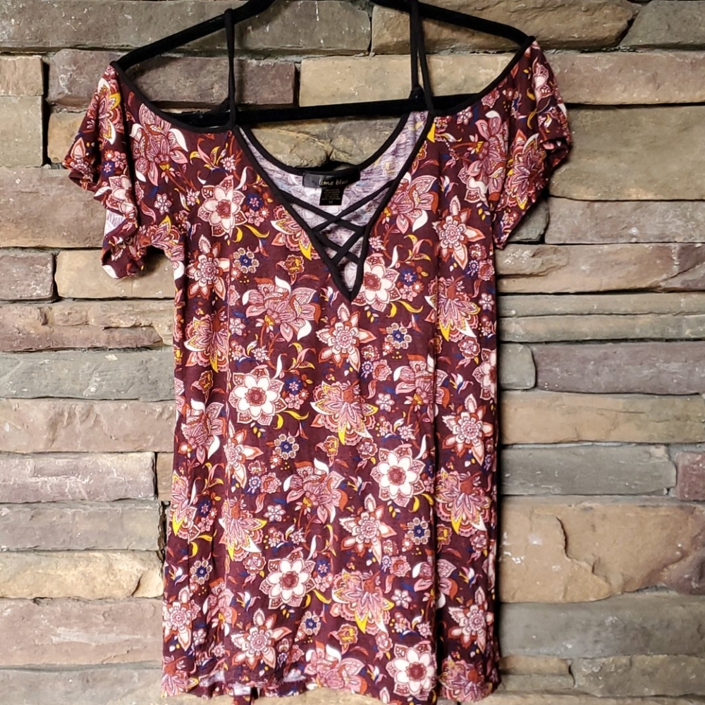 Cold Shoulder Top